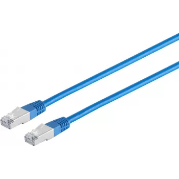 SHIVERPEAKS Cat 6 S/FTP PIMF Halogen-Free Patch Cable, Blue, 10m (75720-HB)