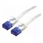 SHIVERPEAKS CAT6 UTP Flat Patch Cable 0.5m White