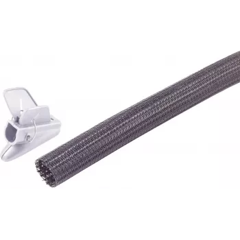 shiverpeaks® Flexible Cable Conduit Set, 19 mm, Black, 7.5 m (BS18-35065)