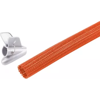 SHIVERPEAKS Flexible Cable Duct Set, 25 mm, Orange, 3.75 m BS18-36377