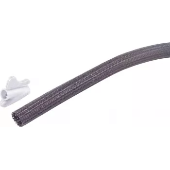 SHIVERPEAKS Flexible Cable Management Spiral Wrap Set, 13 mm, Black, 3.75 m (BS18-33375)