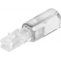 SHIVERPEAKS Helos Untangler Twist-Stop Telephone Cord Untangler, Slim, White-Transparent, Loose (71216-W)