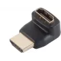 SHIVERPEAKS S/CON maximum connectivity HDMI Adapter Male to Female, 90° Upward Angle, Gold-Plated, 4K2K, Black (77407-1)