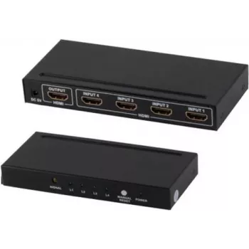 SHIVERPEAKS S-Conn 05-02004 VGA Splitter 4-Port 250 MHz Active Video Distribution Amplifier
