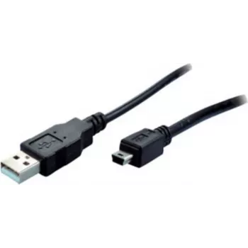 SHIVERPEAKS S-Conn BS77162 USB 2.0 Cable, USB-A to Mini-USB B, 1.8 m, Black