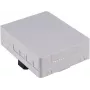SHIVERPEAKS S/CONN Fiber Optic Distribution Box, ABS, 4-Port, White 07-65001