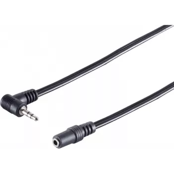 SHIVERPEAKS S-Conn HP30781 Audio Adapter Cable 0.2 m 3.5mm Male to 2.5mm Male Black