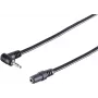 SHIVERPEAKS S-Conn HP30781 Audio Adapter Cable 0.2 m 3.5mm Male to 2.5mm Male Black