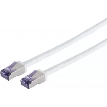 SHIVERPEAKS S/CONN maximum connectivity Cat. 6A Flex S/FTP Patch Cable, 2m, White 08-28036
