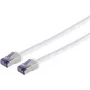 SHIVERPEAKS S/CONN maximum connectivity Cat. 6A Flex S/FTP Patch Cable, 3 m, White 08-28046