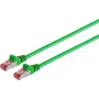 SHIVERPEAKS S/CONN maximum connectivity Cat 6A S/FTP PIMF Halogen-Free GHMT Certified Network Patch Cable, Green, 0.15 m (75711-A0.15G)
