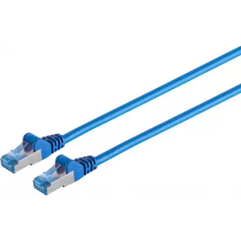 SHIVERPEAKS S/CONN maximum connectivity Cat 6A S/FTP PIMF Network Patch Cable, RJ45, 7.5m, Blue (75717-B)