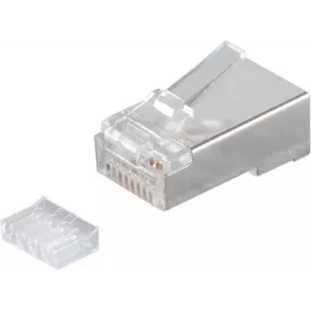 SHIVERPEAKS S/CONN maximum connectivity Cat.6a Shielded RJ45 Modular Plug, 8P8C, Gold-Plated 50µ Contacts, with Insertion Aid (72061-R)