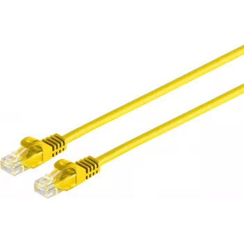 SHIVERPEAKS S/CONN maximum connectivity Cat.7 S/FTP Network Cable, RJ45 to RJ45, Yellow, 1 m 08-35022