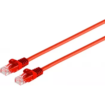 SHIVERPEAKS S/CONN maximum connectivity Cat.7 U/UTP RJ45 Patch Cable, Red, 5 m 08-35054