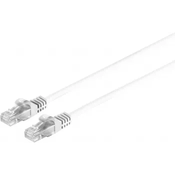 SHIVERPEAKS S/CONN maximum connectivity Cat.7 U/UTP RJ45 Patch Cable, White, 0.25 m 08-35006
