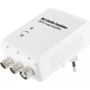 SHIVERPEAKS S/CONN maximum connectivity Dual Antenna Amplifier, 20 dB, IEC (15-15002)