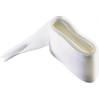 SHIVERPEAKS S/CONN maximum connectivity Flexible Cable Management Sleeve with Hook-and-Loop Fastener, White, Max Bundle Diameter 51 mm, 2.0 m (35092-2W)