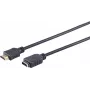 SHIVERPEAKS S/CONN maximum connectivity HDMI Extension Cable, HDMI Male to HDMI Female, Gold-Plated Contacts, 4K Ultra HD, 3D, HEAC, 5.0 m (77479-5.0)