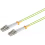 SHIVERPEAKS S/CONN maximum connectivity LC/LC OM5 Duplex Fiber Optic Patch Cable, 50/125µm, Lime Green, 3m 07-500415