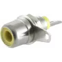 SHIVERPEAKS S/CONN maximum connectivity RCA Panel Mount Socket, Yellow 52090-Y