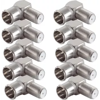 SHIVERPEAKS SAT Connection Cable 3.75m F-Plug to IEC Coaxial 75 Ohm White (80094-96-CP)