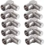 SHIVERPEAKS SAT Connection Cable 3.75m F-Plug to IEC Coaxial 75 Ohm White (80094-96-CP)