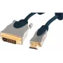 shiverpeaks SP77482 HDMI to DVI-D Cable Adapter, 2 m, Blue & Chrome