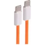 SHIVERPEAKS USB-C to USB-C Charging Cable 2.0 240W Orange Braided Textile 0.5m (BS14-22017)