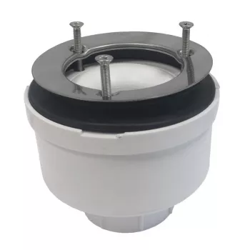 Shower Tray Waste Orientable Chrome 90mm