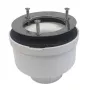 Shower Tray Waste Orientable Chrome 90mm