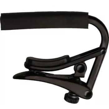 Shubb C1K Noir Guitar Capo for Acoustic and Electric Guitars - Black