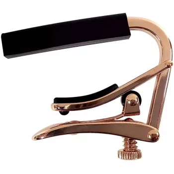 Shubb C1RG Royale Roller Capo for Acoustic & Electric Guitar - Rose Gold