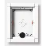 Siedle Vario Surface-Mount Housing GA 612-1/1-0 SM Silver Metallic