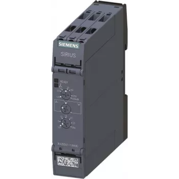Siemens 3UG5501-1AW30 Analog Level Monitoring Relay, Conductive, 1-Channel, AC/DC 24-240 V, 2 CO Contacts