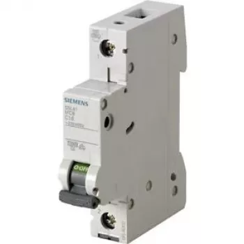 Siemens 5SL4108-6 1-Pole 8A B-Curve MCB 230/400V 6kA