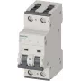 SIEMENS 5SY62066 MCB 2-Pole 6A B-Curve 6kA DIN Rail Circuit Breaker