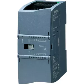 Siemens 6ES7221-1BH32-0XB0 SIMATIC S7-1200 SM 1221 Digital Input Module, 16 DI, 24 V DC, Sink/Source, Screw Terminals