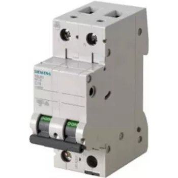 Siemens SENTRON 5SL6 MCB 10 A 1P+N Type B 6 kA 230 V DIN Rail 5SL6510-6
