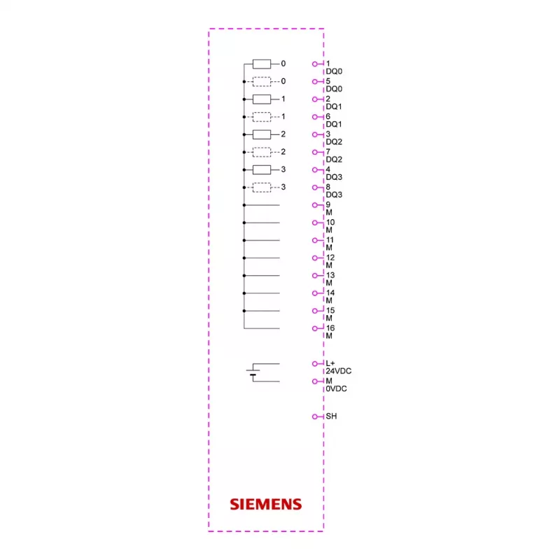 SIEMENS SIMATIC ET 200SP Digital Output Module DQ 4x24VDC/2A ST (6ES7132-6BD21-0BA0)