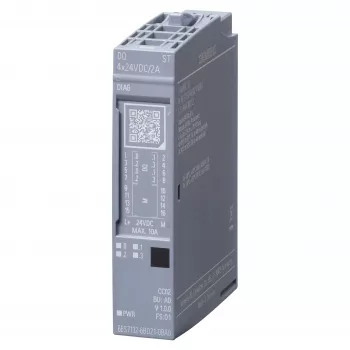 SIEMENS SIMATIC ET 200SP Digital Output Module DQ 4x24VDC/2A ST (6ES7132-6BD21-0BA0)