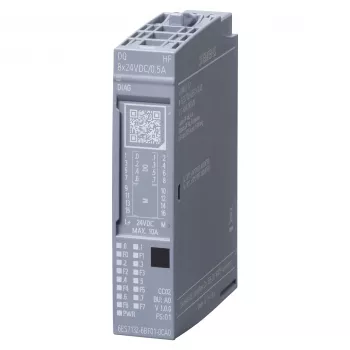 Siemens SIMATIC ET 200SP Digital Output Module DQ 8x24VDC 6ES7132-6BF01-0CA0