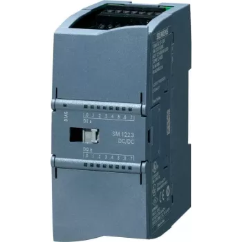Siemens SIMATIC S7-1200 Digital & Analog I/O Module, 8 DI/8 DO/2 AI/2 AO, 24V DC, Source Output, DIN Rail 6ES7223-1BL32-0XB0