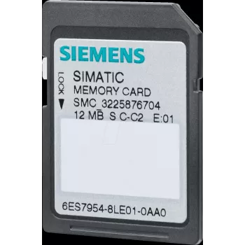 SIEMENS SIMATIC S7 Memory Card 24MB Flash for S7-1200/S7-1500/SINAMICS (6ES7954-8LE03-0AA0)