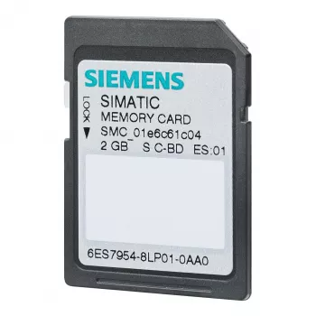 Siemens SIMATIC S7 Memory Card 256 MB SD Flash for S7-1200/S7-1500 PLC CPUs