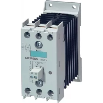 Siemens SIRIUS 3RF24 Solid State Relay 3RF2410-1AC45, 10.5 A, 48-600 V AC, 24 V DC Control