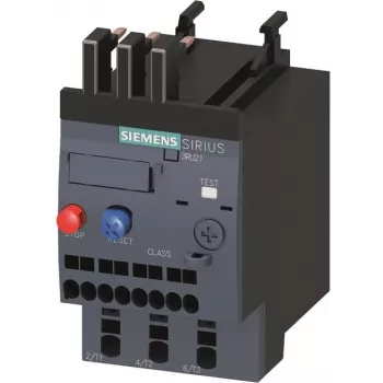 Siemens SIRIUS 3RU2116-0FC0 Thermal Overload Relay, 1.1-1.6 A, Class 10, 3-Pole, Screw Terminals, 690 V