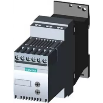 Siemens SIRIUS 3RW3016-1BB04 Soft Starter, 16 A, 200-480 V, 24 V AC/DC, 7.5 kW