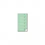 SIGEL BO096 Receipt Book, 105 x 200 mm, Carbonless 2-Part, 60 Sets, 360 Perforated Receipts, White/Yellow