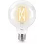 Signify WiZ Filament 60W E27 Globeform G95 Clear Smart LED Bulb Single Pack